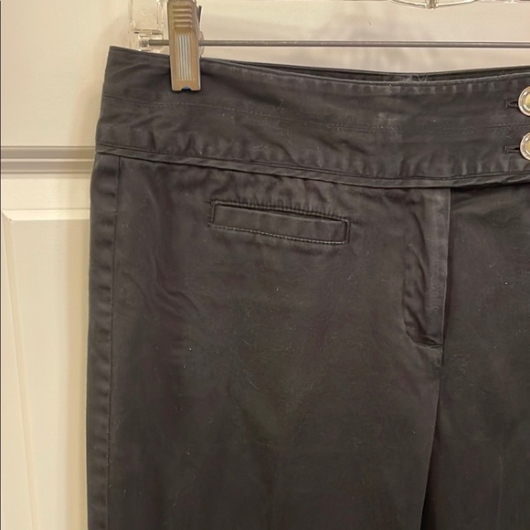 Style & Co Black Cropped Pants Stretchy EUC Capris - Picture 4 of 12